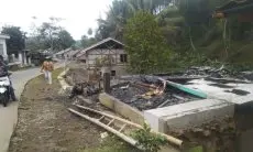 Sebuah Konter HP di Gununghalu Ludes Dilalap si Jago Merah, Seorang Bayi Jadi Korban 