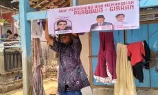 Warga Kabupaten Bandung Banyak yang Pasang Banner Prabowo-Gibran