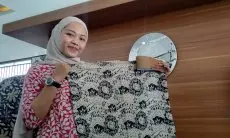 Kawasan Pabrik dan Alam Sekitar Jadi Motif Kain Batik Khas Kecamatan Margaasih 