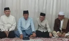 Anies Baswedan Disambut Ratusan Santri Pontren Al Falak Pagentongan Kota Bogor 