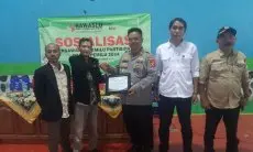 Antisipasi Potensi Konflik saat Pemilu 2024, Polsek dan Panwascam Gununghalu Sosialisasikan ini Kepada Pemilih Pemula