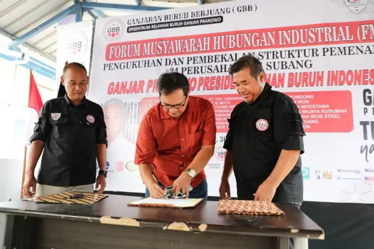 Kukuhkan 24 Tim Pemenangan Tingkat Perusahaan, GBB Tambahkan Dukungan dari Dalam dan Luar Negeri