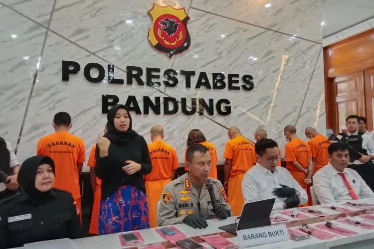 Polrestabes Bandung Tangkap Satu Komplotan Pencuri Sepeda Motor