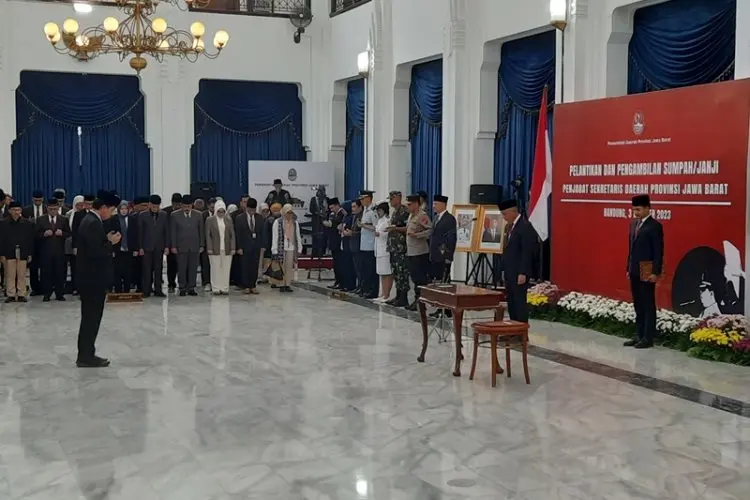 Taufik BS Resmi Jadi Pj Sekda Jabar