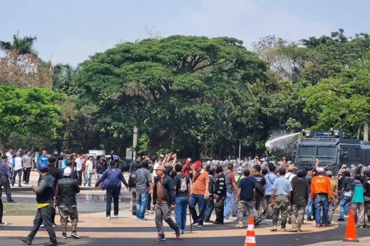 Gelar SispamKota, Polrestabes Bandung Siap Amankan Rangkaian Pemilu