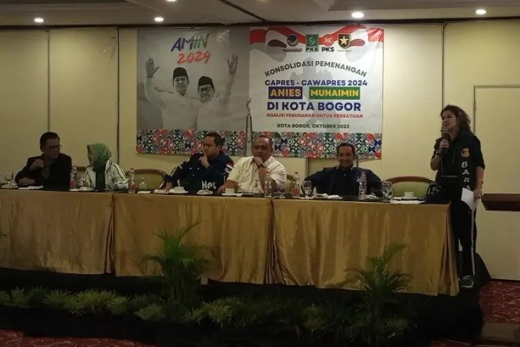 KPP Kota Bogor Deklarasi Tim Pemenangan Amin, Targetkan Menang Dengan 80 Persen Suara