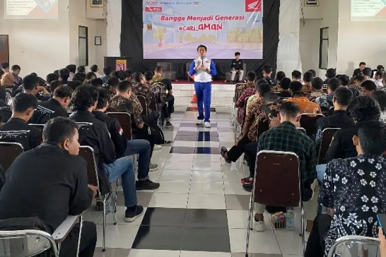 AHM Ajak Ribuan Mahasiswa jadi Generasi Peduli Keselamatan Berkendara