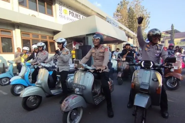 Polres Garut Gelar Deklarasi Pemuda Bersatu Wujudkan Pemilu Damai