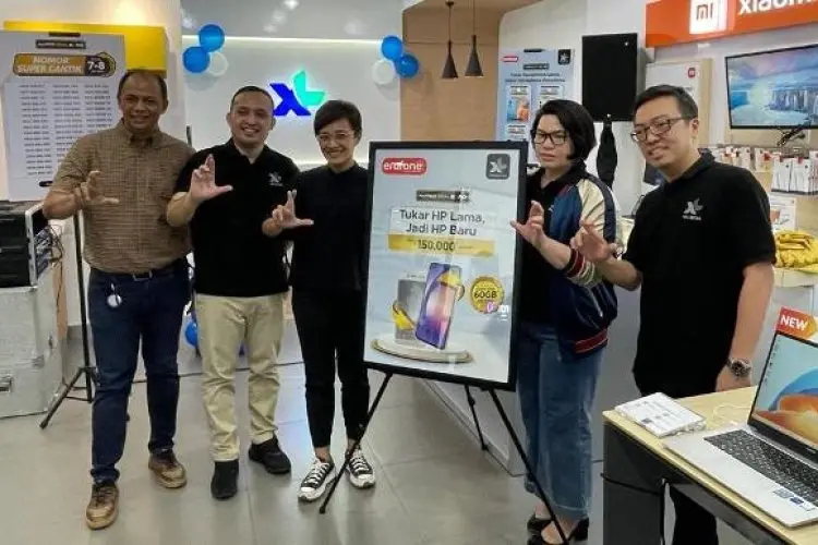 XL Axiata dan Erafone Gelar Myprio Deal Expo 2023, Tukar Smartphone Lama dan Dapatkan Bundling Smartphone Baru Rp1