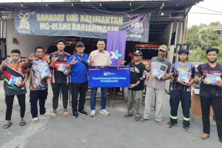 XL Axiata Bantu Korban Kabut Asap di Kalimantan Selatan