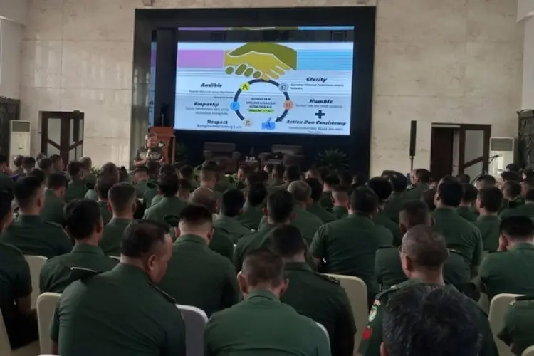 Korem 061 Suryakancana Gelar Sharing Komunikasi dengan Ratusan Prajurit 
