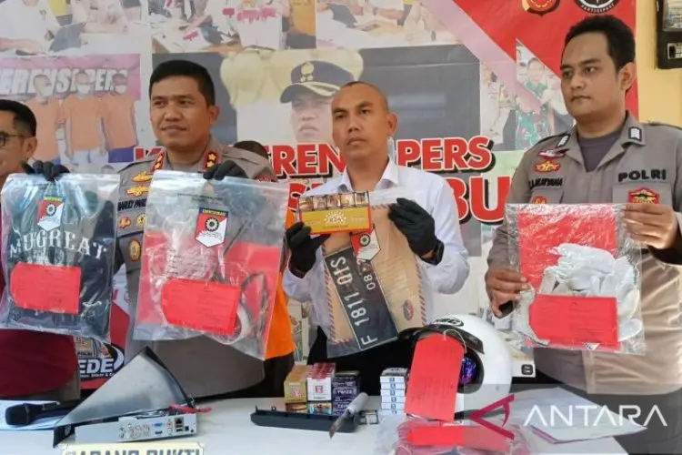 Polres Sukabumi Ringkus Perampok Minimarket
