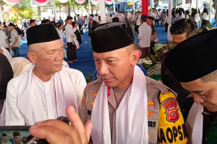 Gelar Istigosah Dan doa Bersama Jelang Pemilu, Kapolrestabes Bandung: Masyarakat Jangan Termakan Hoaks