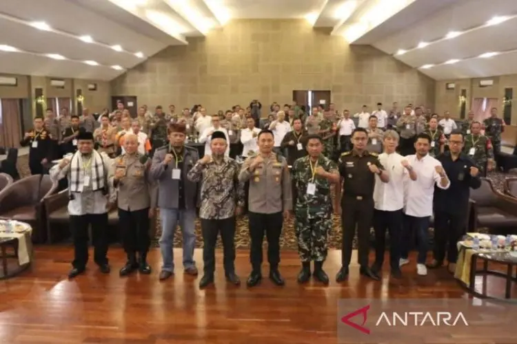 Polres Cianjur Gelar FSK Cegah Berita Bohong Jelang Pemilu 2024
