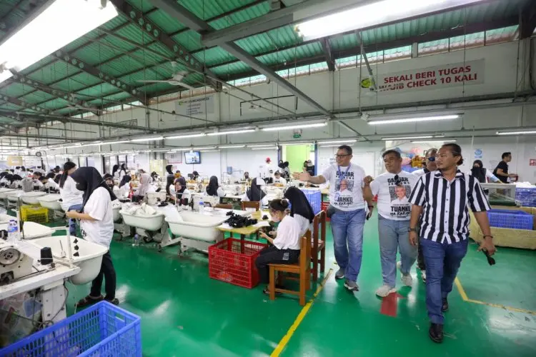Goes to Pabrik, GBB Kenalkan Sosok Ganjar Kepada Buruh dan Manajemen