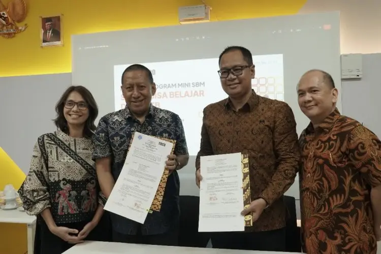 SBM ITB dan Taco Resmi Gulirkan Program Pendidikan Inklusi Mini SBM ITB