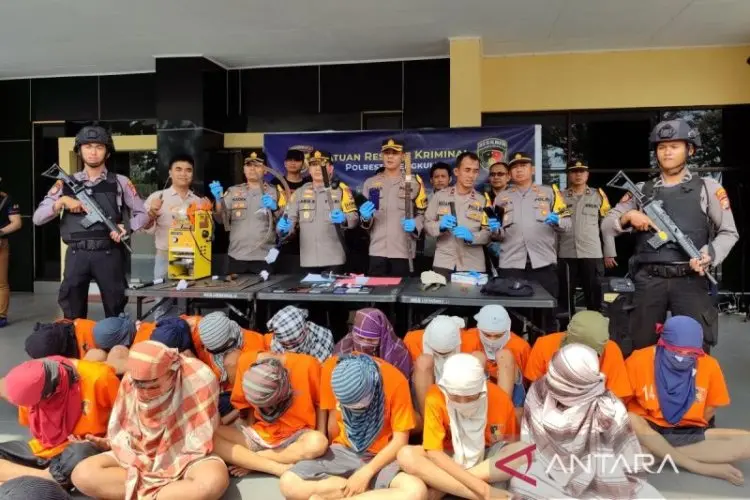 16 Pelaku Begal Diamankan Polisi, Usianya di Bawah Umur