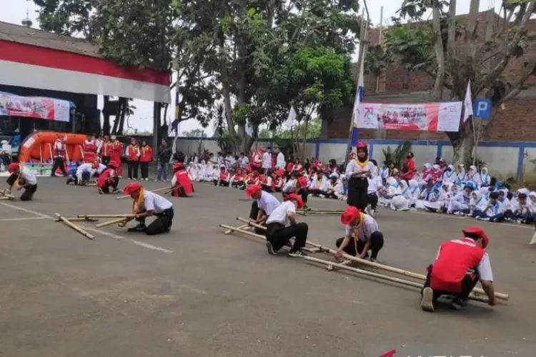 Bentuk SPAB, PMI Sukabumi Bantu Setiap Sekolahan