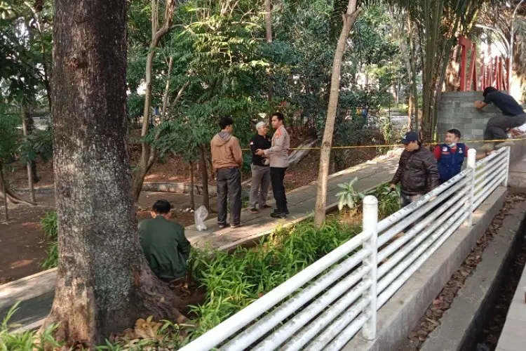 Pedagang Cuanki Ditemukan Mengambang di Parit Taman Lansia