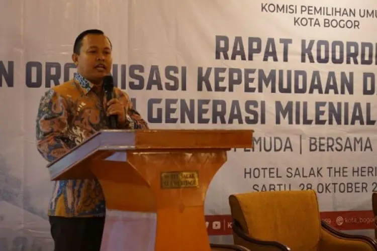 KPU Kota Bogor Rangkul Organisasi Kepemudaan untuk Sasar Partisipasi Pemilih Pemula