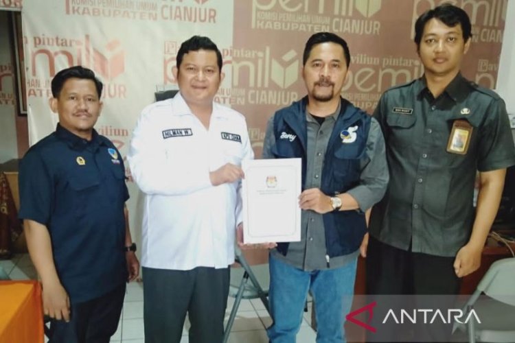 Delapan Parpol di Cianjur Ajukan Pencermatan Rancangan DCT