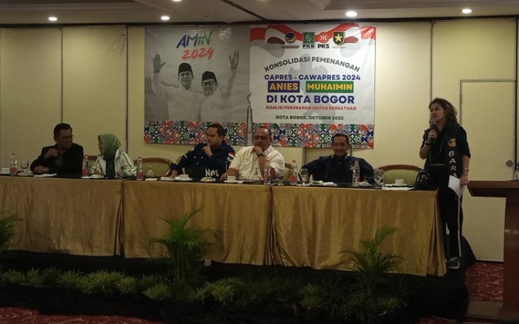 KPP Kota Bogor Deklarasi Tim Pemenangan Amin, Targetkan Menang Dengan 80 Persen Suara