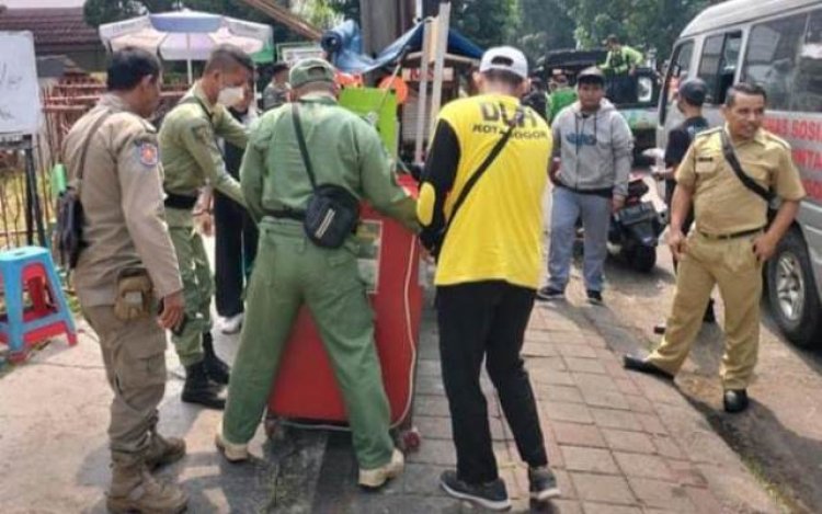 Tim Tangkas Kota Bogor Kembali Beraksi, Puluhan PKL dan Parkir Liar Ditertibkan 
