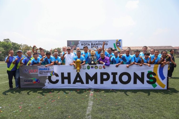 Eks Pemain Persib Bawa Pemkot Bandung Juara Forkopimda Cup 2023