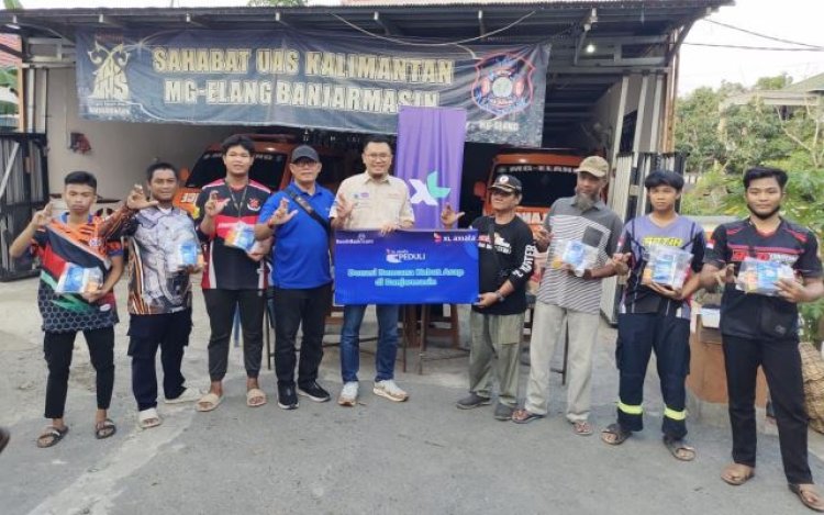 XL Axiata Bantu Korban Kabut Asap di Kalimantan Selatan