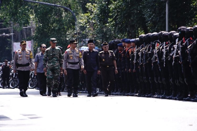 Pengamanan Pemilu 2024 Di Jabar, Belasan Personel Polri dan TNI Disiagakan 