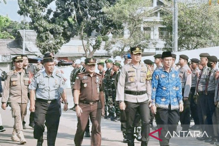 Polres Karawang Turunkan 780 Personel dalam Pengamanan Pemilu