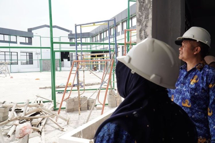 Sekda Kota Bogor Beberkan Hasil TInjauan Pembangunan Sekolah Satu Atap Green Building
