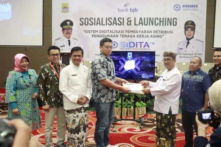 SiDITA Kabupaten Cirebon di Launcing, PAD Retribusi TKA Akan Meningkat