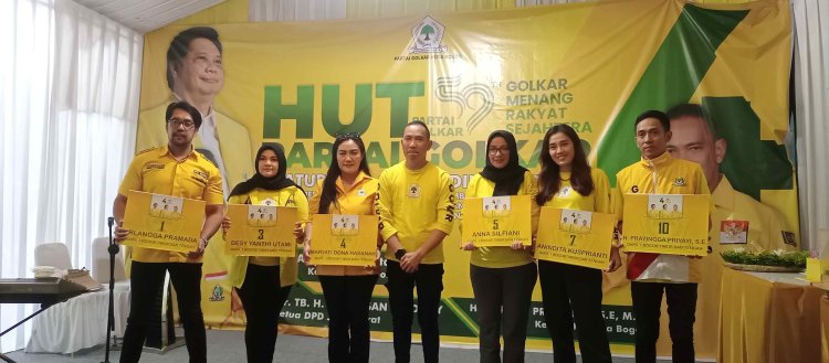 Golkar Kota Bogor Gelar Tabur Bunga di TMP dan Lepas Caleg Terbaik Maju Pemilu 2024