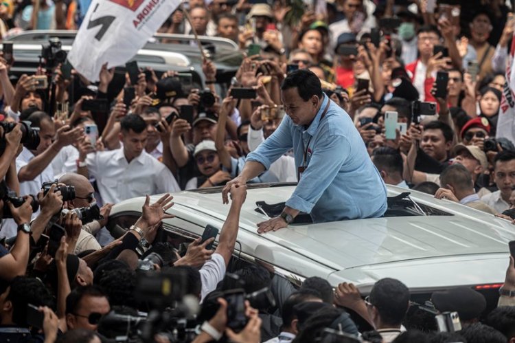 Rekam Jejak Prabowo Subianto,  Terus Berjuang Menuju Istana