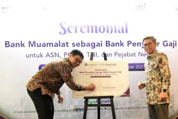 FOTO: Bank Muamalat Ditunjuk Sebagai Bank Penyalur Gaji ASN