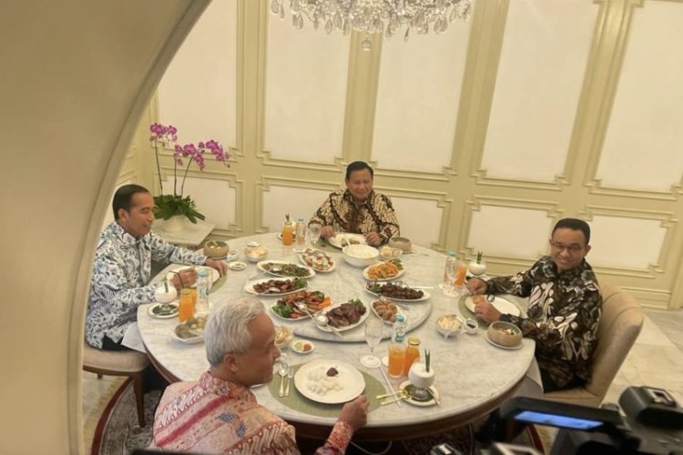 Makan Siang Bareng Jokowi, Para Capres Ini Punya Wanti-wanti Soal Ini