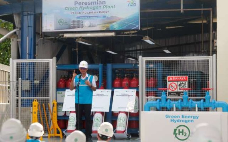 Pertama Di Indonesia, PLN Produksi Green Hydrogen 100 Persen Dari EBT Kapasitas 51 Ton per Tahun