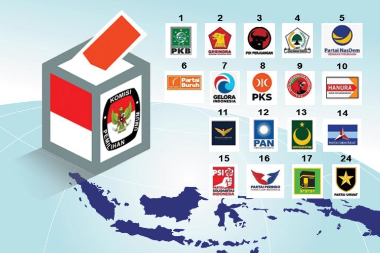 Survei Polling Institute: Elektabilitas PDIP Merosot, Gerindra-PKS Menguat