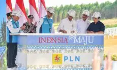 Presiden Jokowi Groundbreaking Pembangunan PLTS PLN 50 MW di IKN Nusantara, Hadirkan 100% Energi Bersih