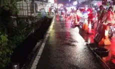 Kawasan Jalan Raya Tajur Kembali Longsor, Timbulkan Kemacetan Lalu Lintas