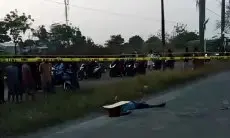 Diduga Korban Begal, Mayat Bercucuran Darah Tergelatak di Pinggir Jalan