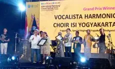 Vocalista Harmonic Choir Sabet Grand Prix Winner IBCF 2023