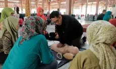 Inkavin Jabar, PPNI dan Dinkes Kota Bandung Gelar Sosialisasi BHD, Cegah Potensi Kematian Akibat Henti Jantung