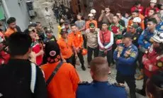 Pegawai Jasa Marga Hanyut di Cibalok Bogor, 50 Personel Tim SAR Gabungan Lakukan Pencarian