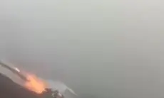 Pesawat TNI AU Jatuh di Areal Pertanian Warga