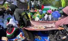 Gelombang Aksi Solidaritas untuk Palestina Terus Bergulir di KBB, Ribuan Elemen Masyarakat di Cipatat Galang Donasi dan Doa Bersama