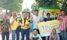 Caleg Golkar, Mulai Bergerak Kampanye Di Hari Pertama