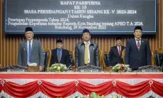 DPRD dan Pemkot Bandung Resmi Tetapkan APBD Kota Bandung 2024