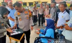 Polresta Cirebon Gratiskan Pembuatan SIM D untuk Belasan Difabel